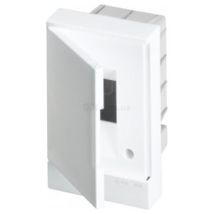 Корпус пластиковий BEF401202 вбудовуваний на 2 модулі (непрозорі двері) basic E, ABB
