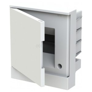 Корпус пластиковий BEF401206 вбудовуваний на 6 модулів (непрозорі двері) basic E, ABB