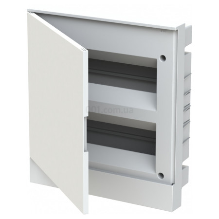 Корпус пластиковий BEF401224 вбудовуваний на 24 модулі (непрозорі двері) basic E, ABB