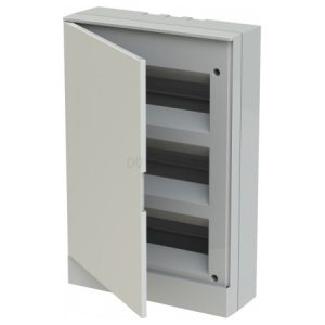 Корпус пластиковий BEW401236 накладний на 36 модулів (непрозорі двері) basic E, ABB