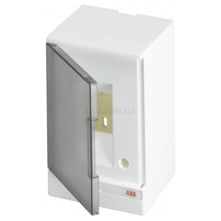 Корпус пластиковий BEW402202 накладний на 2 модулі (прозорі двері) basic E, ABB