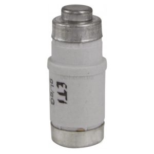 Запобіжник плавкий (вставка) D02 gL/gG 63А 400В E18 (упаковка = 10 шт.), ETI