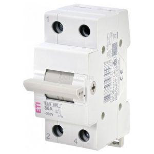 Перемикач навантаження SSQ 180 (1-0-2) 1P 80A, ETI