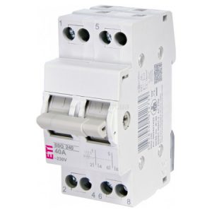 Перемикач навантаження SSQ 240 (1-0-2) 2P 40A, ETI