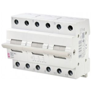 Перемикач навантаження SSQ 380 (1-0-2) 3P 80A, ETI