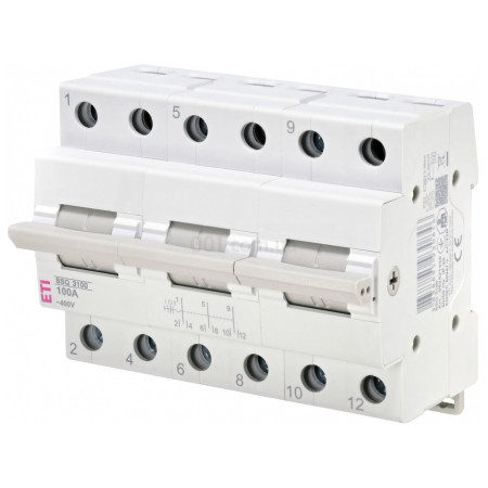 Перемикач навантаження SSQ 3100 (1-0-2) 3P 100A, ETI