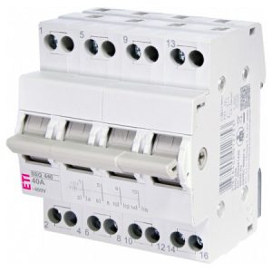 Перемикач навантаження SSQ 440 (1-0-2) 4P 40A, ETI