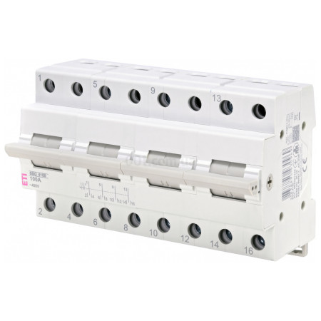 Перемикач навантаження SSQ 4100 (1-0-2) 4P 100A, ETI