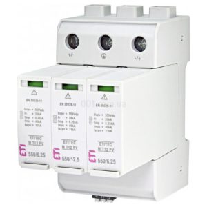 Обмежувач перенапруги ETITEC M T12 PV 1100/12,5 Y RC (для PV систем), ETI