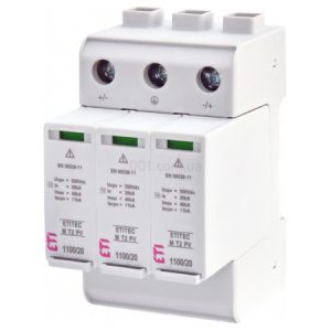Обмежувач перенапруги ETITEC M T2 PV 1100/20 Y (для PV систем), ETI