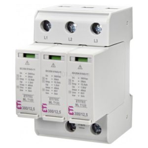 Обмежувач перенапруги ETITEC ML T123 300/12,5 (3+0, 3P, TNC), ETI