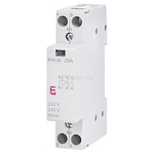 Контактор модульний R 20-20 20A 230V AC 2NO, ETI