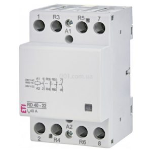 Контактор модульний RD 40-22 40A 230V AC/DC 2NO+2NC, ETI