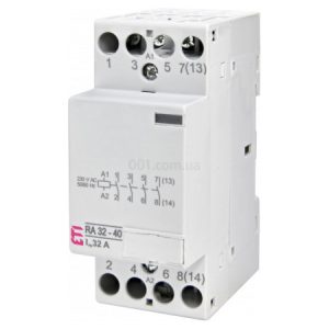 Контактор модульний RA 32-40 32A 230V AC 4NO, ETI