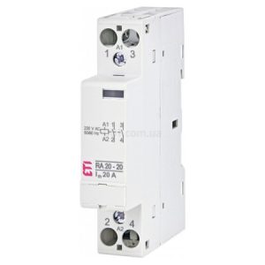 Контактор модульний RA 20-20 20A 230V AC 2NO, ETI