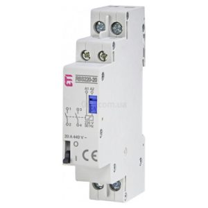 Контактор модульний імпульсний RBS 220-20 20A 230V AC 2NO, ETI