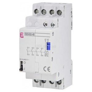 Контактор модульний імпульсний RBS 432-40 32A 230V AC 4NO, ETI