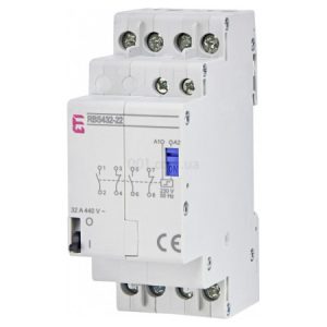 Контактор модульний імпульсний RBS 432-22 32A 230V AC 2NO+2NC, ETI