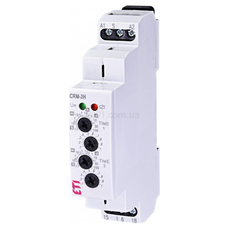 Реле часу циклічне CRM-2H UNI 12-240V AC/DC 16A, ETI