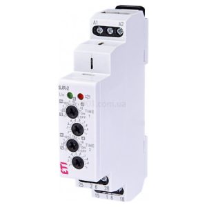 Дворівневе реле затримки включення SJR-2 230V/AC 2×16А, ETI