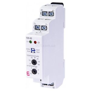 Реле контролю температури TER-3D 24-240В AC/DC 0...+60 °C 16A, ETI