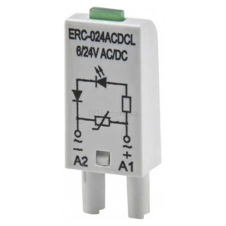 Додатковий модуль захисту/індикації ERC-024ACDCL (6...24V AC/DC), ETI