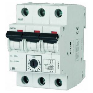 Автоматичний вимикач захисту двигунів Z-MS-6,3/3 3P Ir=4...6,3А, Eaton
