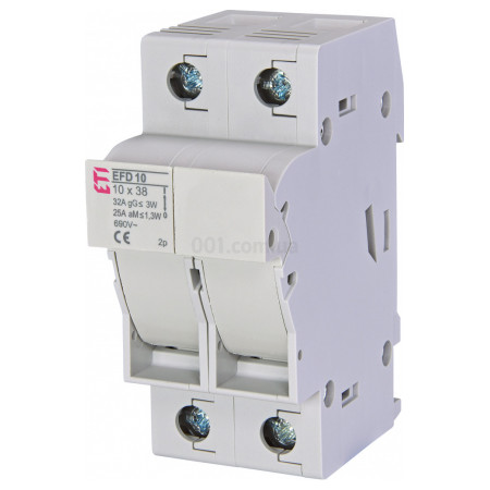 Тримач плавкої вставки (роз'єднувач) EFD 10 2p 690В, ETI