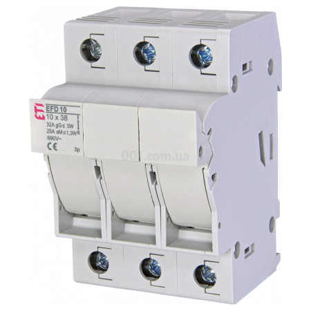 Тримач плавкої вставки (роз'єднувач) EFD 10 3p 690В, ETI