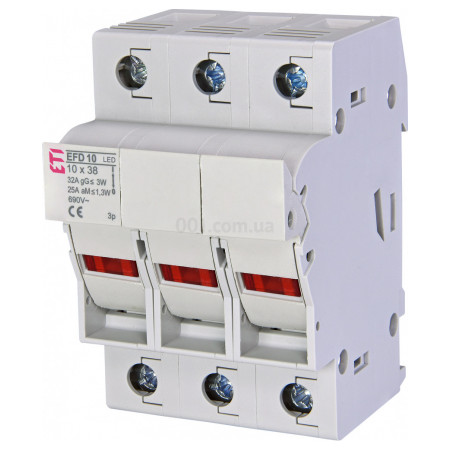 Тримач плавкої вставки (роз'єднувач) EFD 10 LED 3p 690В, ETI