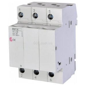 Тримач плавкої вставки (роз'єднувач) PCF 10 3P 690В, ETI