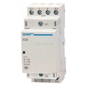 Контактор модульний NCH8-25/40 25A 4NO AC220/230В, CHINT