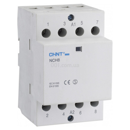 Контактор модульний NCH8-40/22 40A 2NC+2NO AC220/230В, CHINT