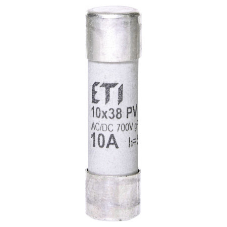 Плавка вставка циліндрична CH 10×38 gR 10A 700В (50кА AC), ETI