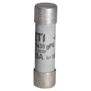 Плавка вставка циліндрична CH 10×38 gPV 25A 900В (30кА), ETI