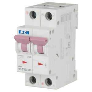 Автоматичний вимикач PL7-C32/2-DC 2P 32А х-ка C 10кА, Eaton