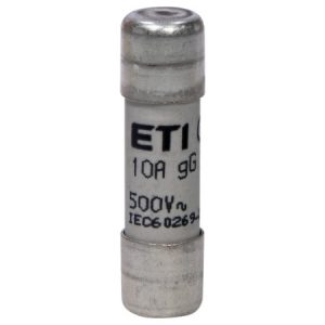 Плавка вставка циліндрична CH 10×38 gG 10A 500В (упаковка = 10 шт.), ETI
