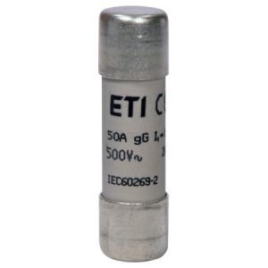 Плавка вставка циліндрична CH 14×51 gG 50A 500В (упаковка = 10 шт.), ETI