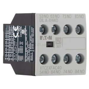 Блок додаткових контактів DILA-XHI40 фронтальний 4НВ для DILM7...32, DILA, Eaton