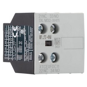 Блок додаткових контактів DILM32-XHI11 фронтальний 1НВ+1НЗ для DILM7...38, Eaton