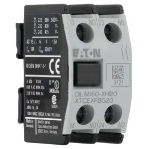 Блок додаткових контактів DILM150-XHI20 фронтальний 2НВ для DILM40...170, Eaton