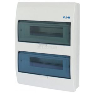 Корпус щита BC-O-2/24-ECO навісний на 24 модулі (2×12), Eaton