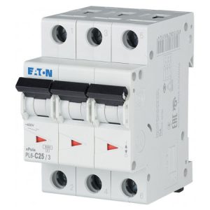 Автоматичний вимикач PL6-C25/3 3P 25 А х-ка C, Eaton