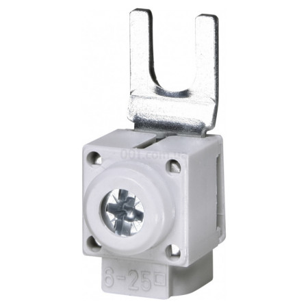 Клема ввідна EFB-25FT-15 FORK/15мм зверху 6-25 мм² 80A 690V AC/1500V DC, ETI