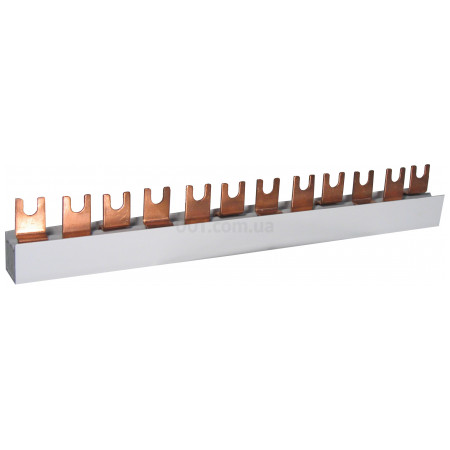 Шина з'єднувальна IZ 10/2F/19 10 мм² 2P 1,012м FORK 19 модулів, ETI