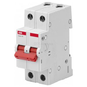 Вимикач навантаження BMD51263 2P 63А basic M, ABB