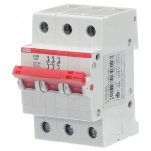 Вимикач навантаження E203/100A 3P, ABB