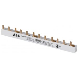 Шина з'єднувальна BML11312 тип PIN 3P 12 модулів 10мм² basic M, ABB