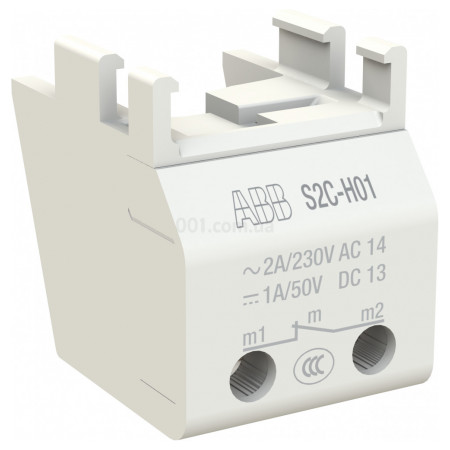 Блок додаткових контактів (нижній) S2C-H01 1НЗ для S200/S200M, ABB