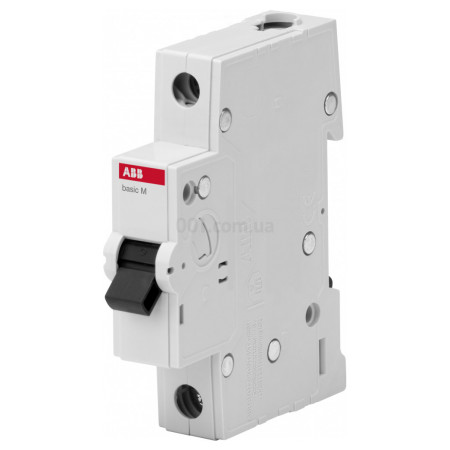 Автоматичний вимикач BMS411B20 1P 20А 4,5кА х-ка B BASIC M, ABB